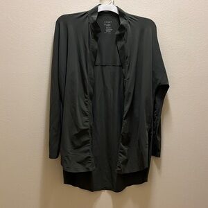 ADAY Something Borrowed green shirt